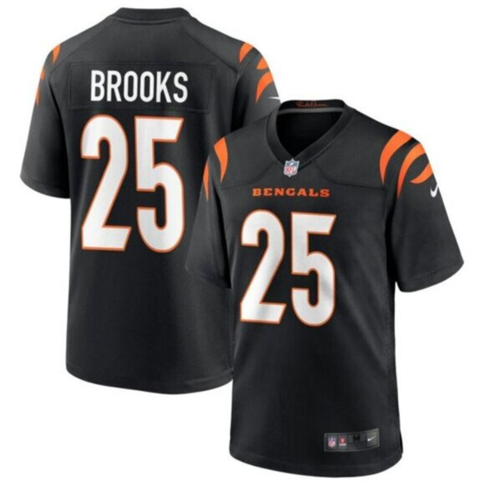 Mens Youths Kids Tahj Brooks Black Stitched Jersey